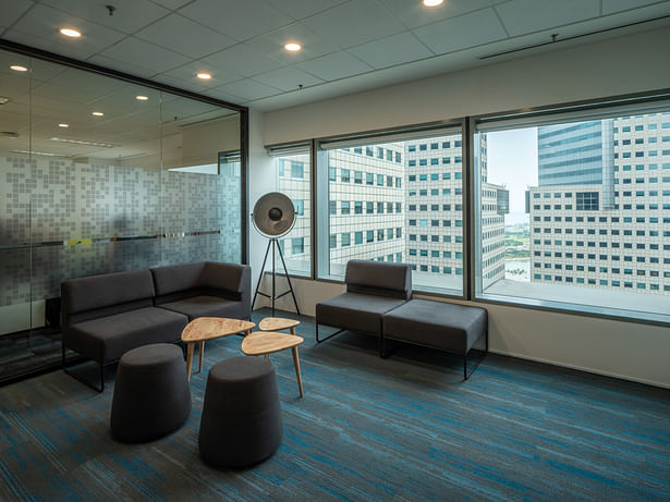 Nutanix modern office space design by Space Matrix
