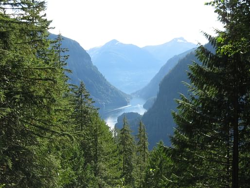 View of the Princess Louisa Inlet in British Columbia, Canada. Image courtesy of Wikimedia user Ben Walker.