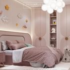 Dreamy Pink Delight: Antonovich Group's Kids Bedroom Interior Design