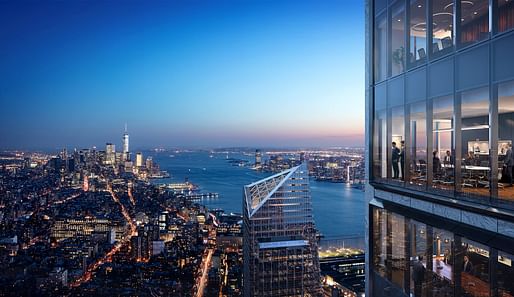 50 Hudson Yards By Foster and Partners | For Related. Image render courtesy of Red Leaf NY