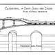 Sketch of the section of Cathedral of St. John the Divine with vaults over the crypt by the Guastavino Company for the architectrual firm Heins and LaFarge. Courtesy of Avery Architectural and Fine Arts Library, Columbia University