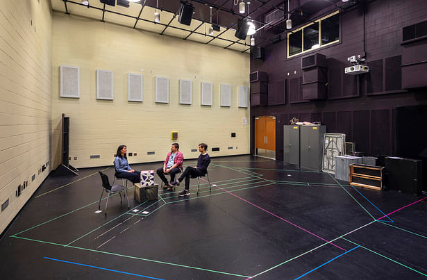 The Theater Rehearsal Hall also serves as performance venue. Photo: Richard Barnes