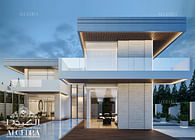 Luxury villa design in Dubai