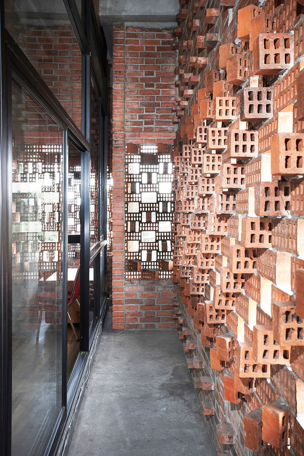 Office brick interior