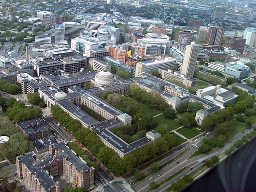 Aerial view of MIT's main campus. Photo: Wikipedia.