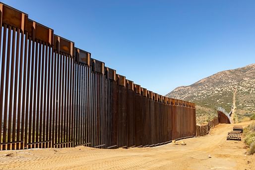 Border wall. Via flickr account of U.S Customs and Border Protection