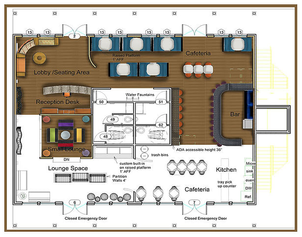 First Floor Floor Plan (Building 1)