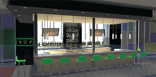 JFK bar bid rendering rendering