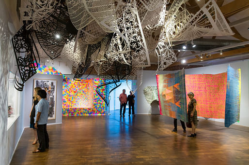 Craft Contemporary Paperworks Installation Image, September 2015. Photo: Craft Contemporary. Photo courtesy of Craft Contemporary / J. Paul Getty Trust