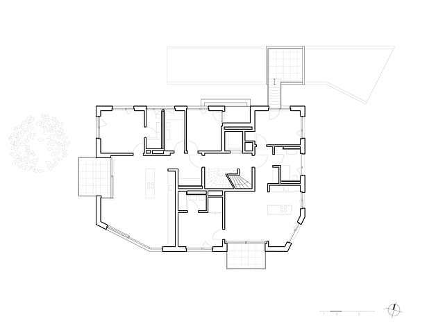 Second floor plan Apropos Architects