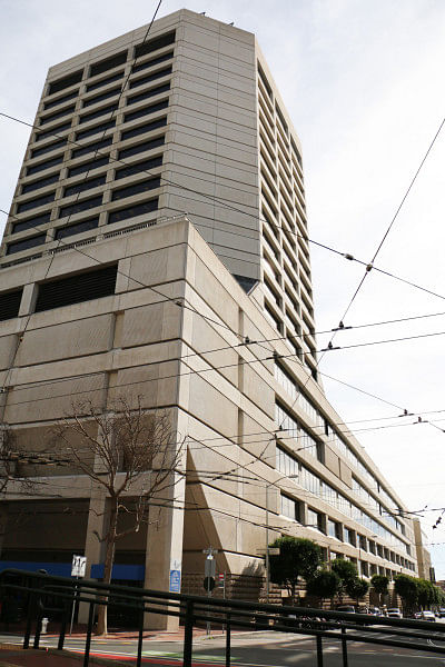 Called a 'glorified parking structure' by locals: 1455 Market St. (Photo: Katie Brigham; via kqed.org)