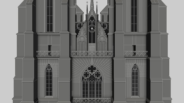 Marburg Cathedral Facade
