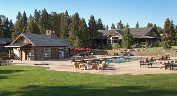 Rock Creek Cattle Company - Pool and Game Barn Complex (Photo: Heidi Long)