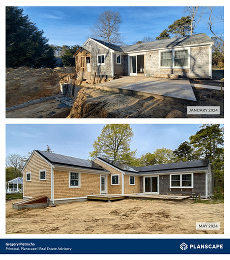 2,000 SF addition & renovation of an existing cottage on Cape Cod, MA.