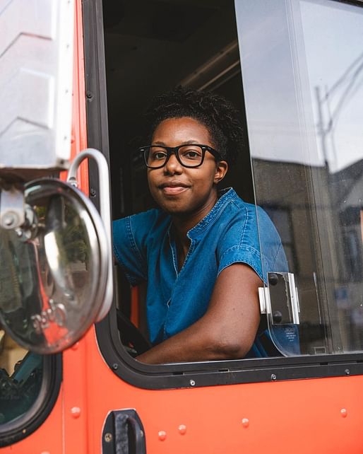 Maya Bird-Murphy, Founder and Executive Director of the Chicago Mobile Makers. Image by Nolis Anderson, courtesy of The Chicago Mobile Makers via Facebook.