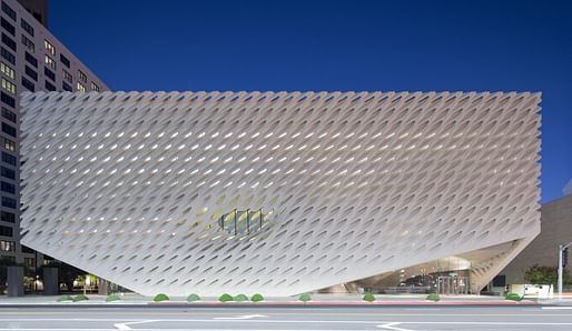 The Broad by Diller Scofidio + Renfro, located in Los Angeles. Image: Diller Scofidio + Renfro.