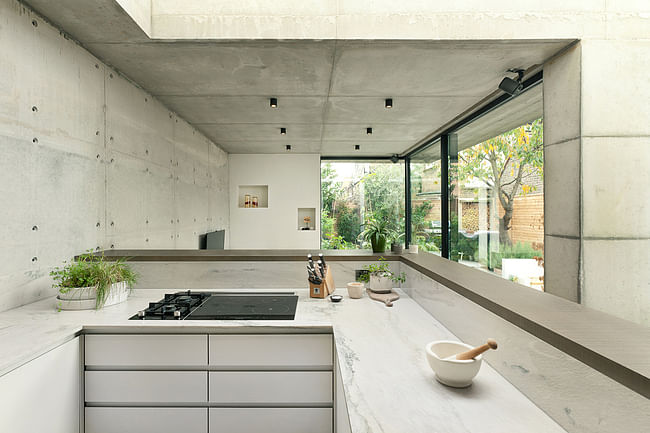 Double Concrete House in London, UK by Inter Urban Studios