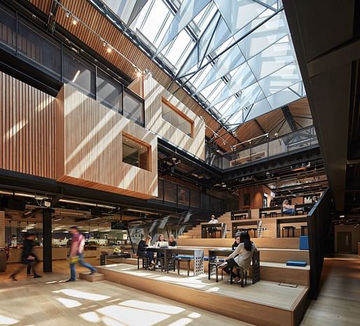 Offices Winner: Heneghan Peng Architects, Airbnb European Headquarters, Dublin, Ireland.
