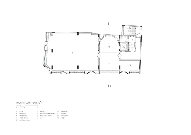 4th floor plan. Image credit: Tropical Space