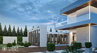 Modern villa design in Dubai