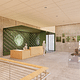 Green room to lobby visual. Interior render courtesy of ZGF Architects / Shive-Hattery Architects.