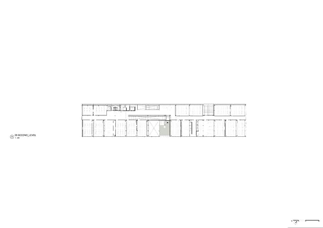 Second Level Plan. Image © OMA.