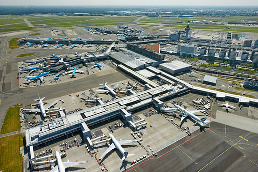 Aerial image courtesy of Amsterdam Airport Schiphol.