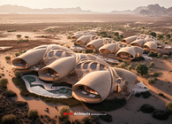 Resort in the desert by Vo Huu Linh Architects 