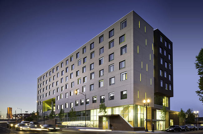 Bud Clark Commons; Portland, Oregon by Holst Architecture. Photo Credit: Christian Columbres