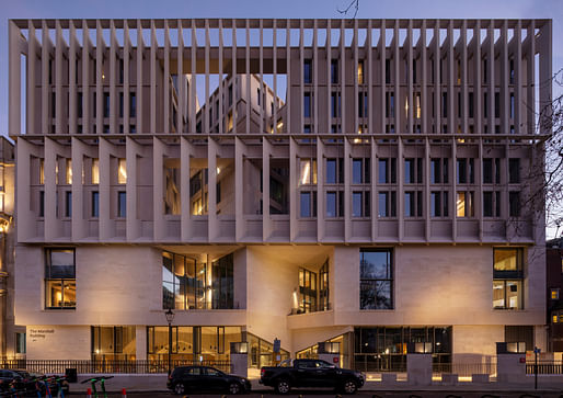 The Marshall Building, London School of Economics and Political Science by Grafton Architects. Photo credit: Nick Kane