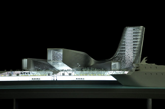 Kaohsiung Port Terminal by Reiser + Umemoto. Image: Reiser + Umemoto.