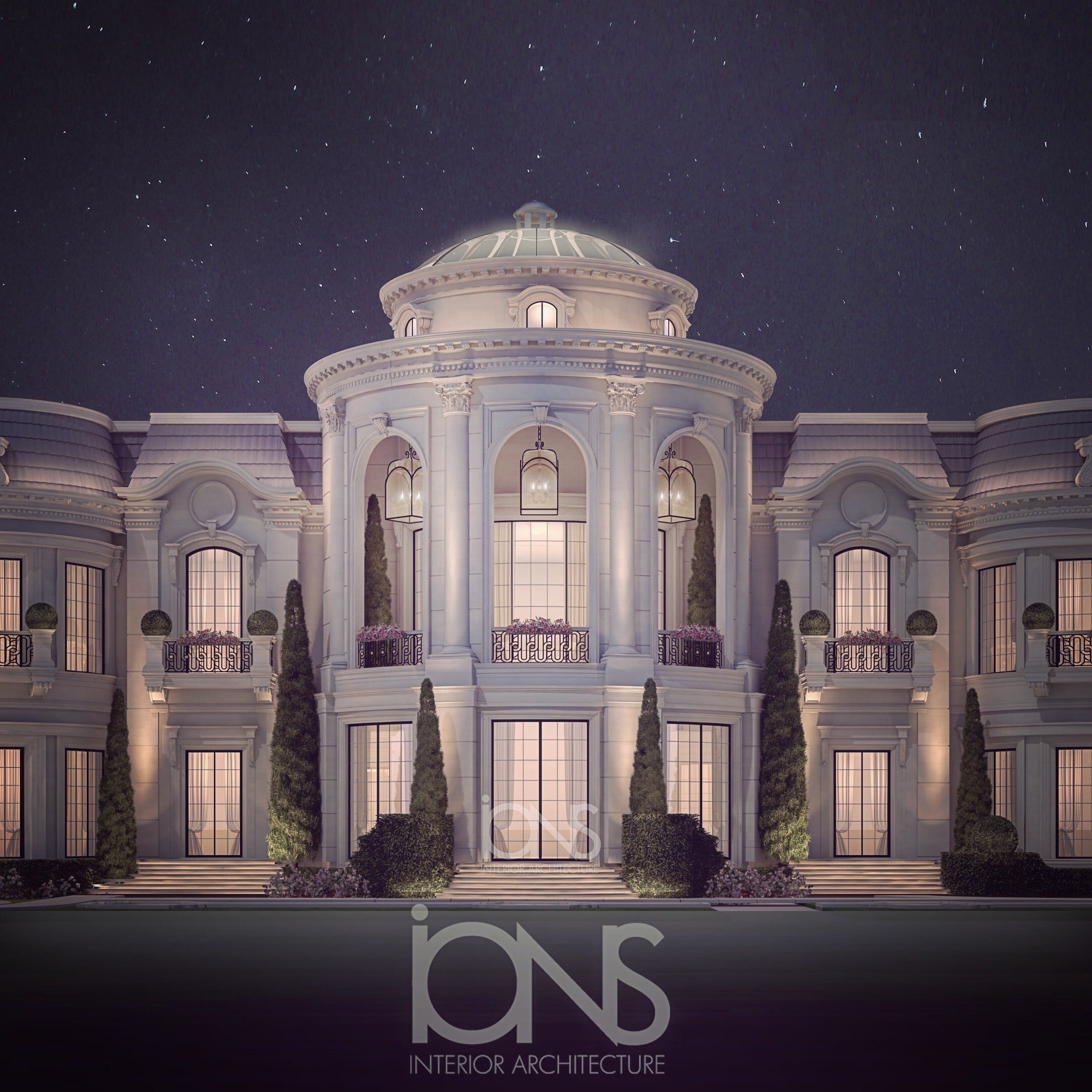Magnificent Palace Exterior Design | IONS DESIGN | Archinect