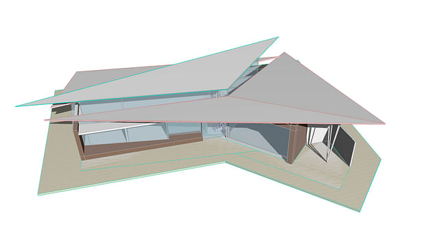 Wing House_model view 3