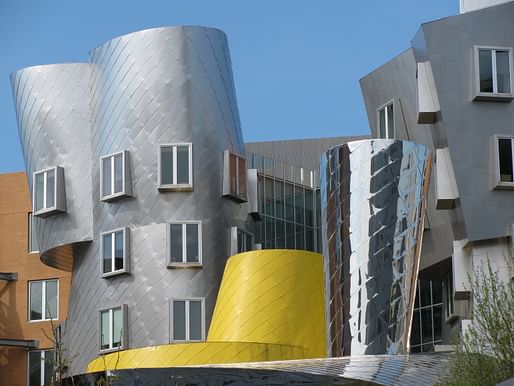 Frank Gehry's Stata Center at MIT. Image courtesy of Flickr user Pablo Sanchez Martin.