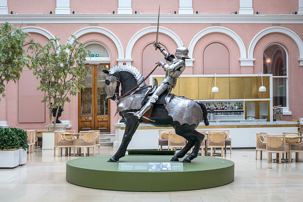 15th century equestrian armour - one of only three full sets in the world - at the Wallace Collection in London