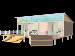 Viz Model of Low Income Housing Container Home