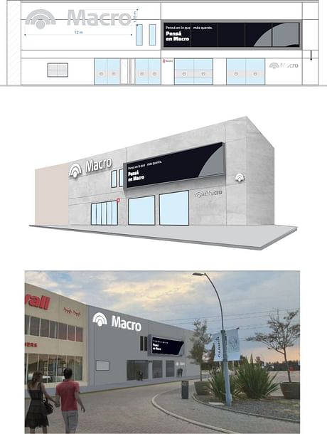  Sign in facade - Retail Design 