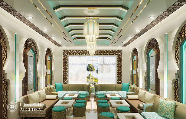 Shisha lounge design in Abu Dhabi