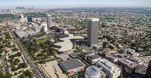 A new lawsuit by the group Fix the City argues that the county's environmental impact report for the LACMA expansion is flawed. Report Image by Atelier Peter Zumthor & Partner/The Boundary.
