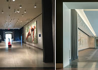 Cincinnati Art Museum gallery renovation - before/ after