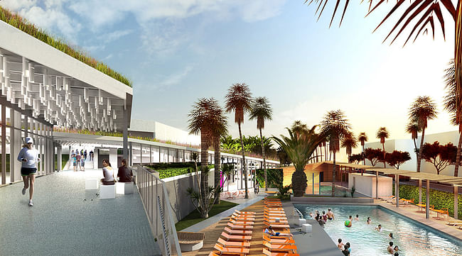 Under Construction Award: The Resort at Playa Vista. Landscape Architect: Rios Clementi Hale Studios. Image Credit: Rios Clementi Hale Studios