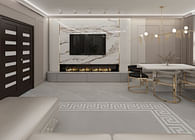 Modern Glamour livingroom