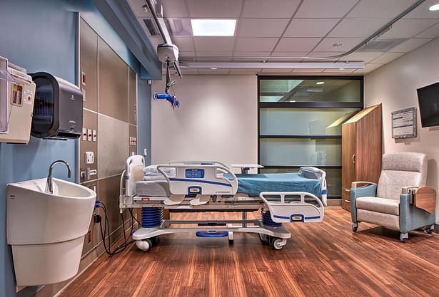 Remodeled Patient Room