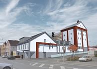 competition for the reconstruction of the brewery Domažlice