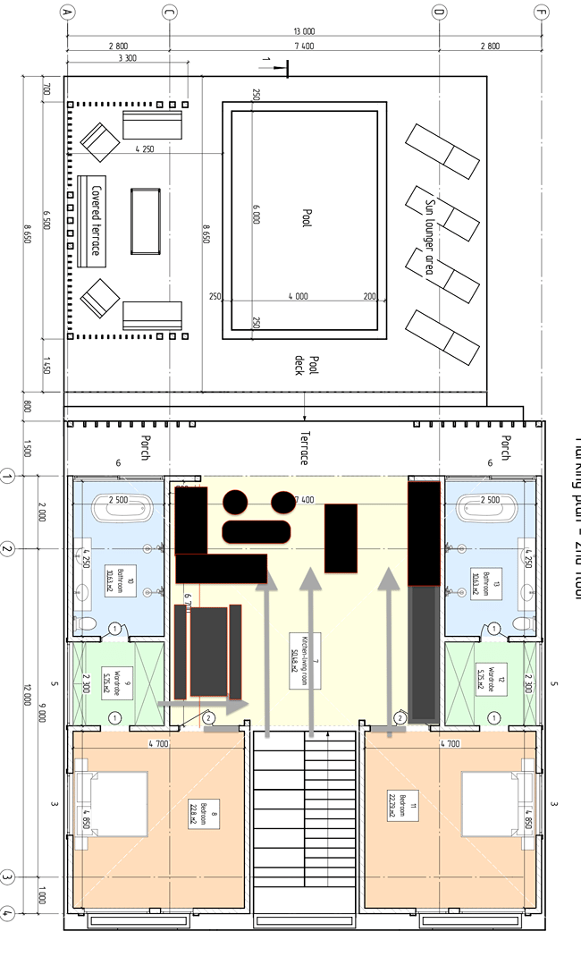 Complicated open space layout for 8 people. checkmate? | Gallery ...