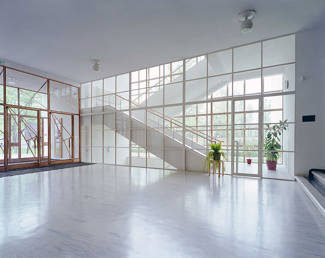 Lobby, 2014. Credit: The Finnish Committee for the Restoration of Viipuri Library and Petri Neuvonen.