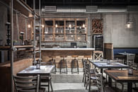 KoDA Integrates NYC’s Sidewalk Scaffolding Concept into New Apizza Brooklyn Restaurant in Miami