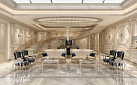 Luxury neoclassic style villa design in Abu Dhabi