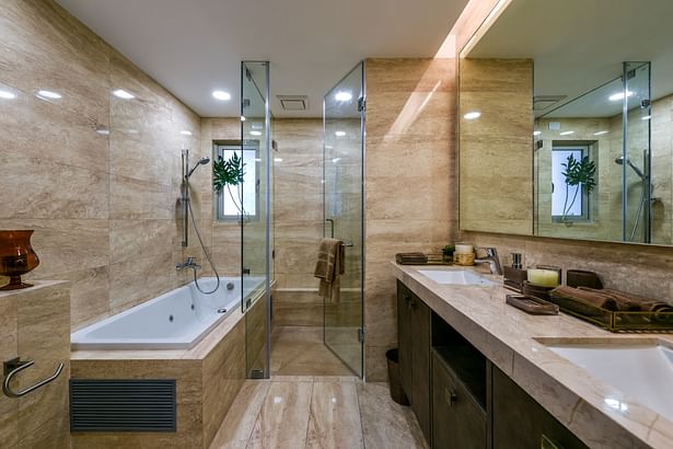 Master bathroom