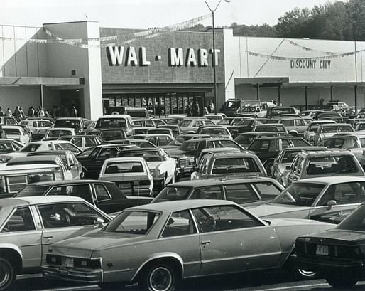 Wal-Mart opening, Huffman, Alabama, 1984. Image courtesy of Phillip Pessar/Flickr